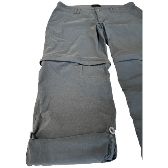 Marmot Convertible Zip-Off Pants Gray Women's Size 10 - Picture 7 of 10